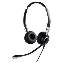 Jabra Biz 2400 II QD Duo NC  Negro Plata