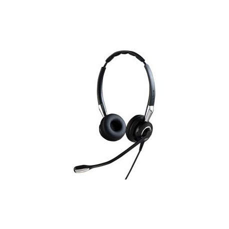 Jabra Biz 2400 II QD Duo NC  Negro Plata