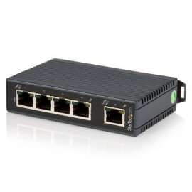 StarTech.com Switch Conmutador Industrial Ethernet de 5 Puertos RJ45 de Montaje en Carril DIN IES5102