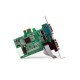 StarTech.com Tarjeta Adaptadora PCI Express PCIe de 2 Puertos Serie RS232 DB9 UART 16550 Serial PEX2S553