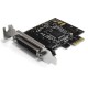 StarTech.com Tarjeta Adaptadora PCI Express PCIe de 4 Puertos Serie con Cable Multiconector RS232 Serial PEX4S553B