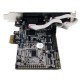 StarTech.com Tarjeta Adaptadora PCI Express PCIe de 4 Puertos Serie RS232 UART 16550 Serial DB9 PEX4S553