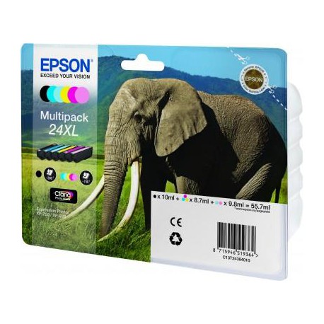 Epson Multipack 24XL 6 colores C13T24384010