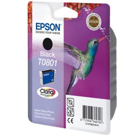 Epson Singlepack Black T0801 Claria Photographic Ink C13T08014010