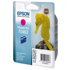 Epson T0483 Magenta Ink Cartridge (Seahorse) C13T04834010