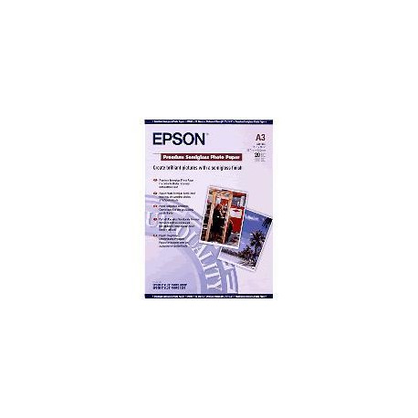 Epson Premium Semigloss Photo Paper, DIN A3, 251 g m C13S041334