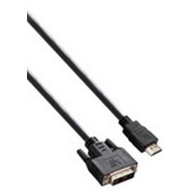 V7 Cable HDMI DVI (m m) HDMI DVI-D Dual Link negro 2 m V7E2HDMIDVID-02M