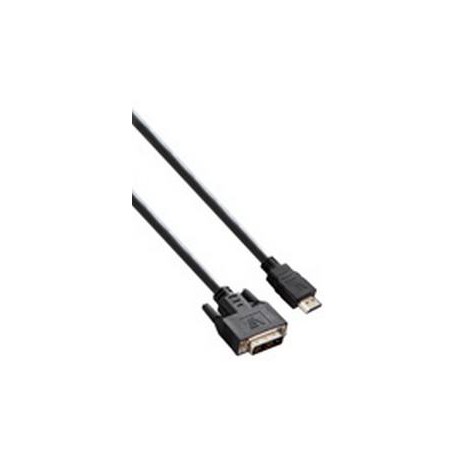 V7 Cable HDMI DVI (m m) HDMI DVI-D Dual Link negro 2 m V7E2HDMIDVID-02M