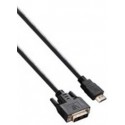 V7 Cable HDMI DVI (m m) HDMI DVI-D Dual Link negro 2 m V7E2HDMIDVID-02M