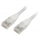 Nanocable CABLE RED LATIGUILLO RJ45 CAT.6 UTP AWG24, BLANCO, 1.0 M 10.20.0401-W