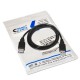 CABLE USB 2.0, TIPO A M-A H, NEGRO, 3.0 M NANO CABLE