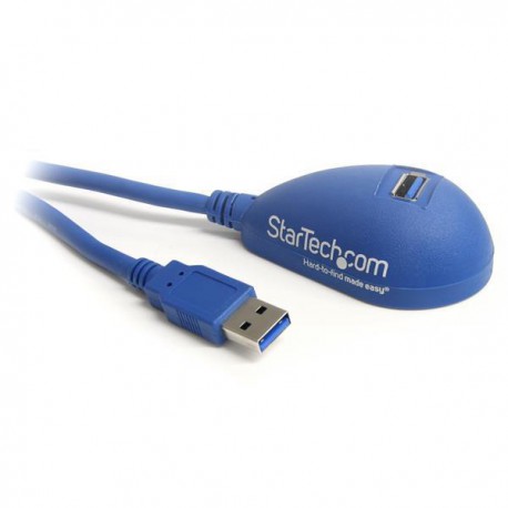 StarTech.com Cable de 1,5m Extensión  Alargador USB 3.0 SuperSpeed Dock de Sobremesa