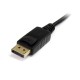 StarTech.com Cable Adaptador de 1m de Monitor Mini DisplayPort 1.2 Macho a DP Macho - 4k MDP2DPMM1M