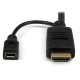 StarTech.com Cable de 91cm Conversor Activo HDMI a VGA - Adaptador 1920x1200 1080p HD2VGAMM3