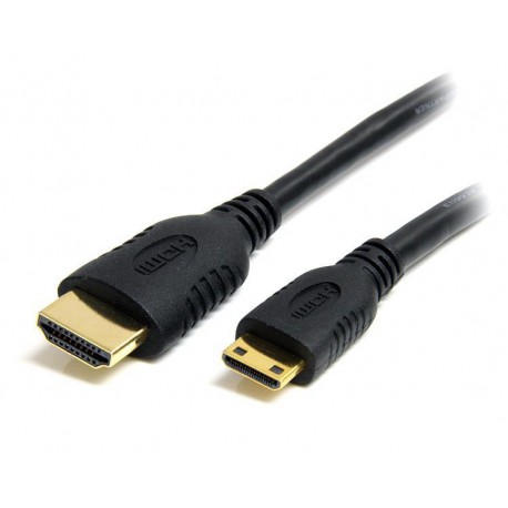 StarTech.com Cable HDMI de alta velocidad con Ethernet 1m - HDMI a Mini HDMI - Macho a Macho HDACMM1M