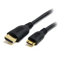 StarTech.com Cable HDMI de alta velocidad con Ethernet 1m - HDMI a Mini HDMI - Macho a Macho HDACMM1M