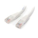 StarTech.com Cable de Red Ethernet 15m UTP Patch Cat5e Cat 5e RJ45 Moldeado - Blanco M45PAT15MWH