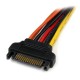 StarTech.com Cable 0,15m Adaptador Bifurcador Divisor Splitter Alimentaci PYO2LSATA