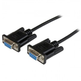 StarTech.com Cable de 2m Nulo de Modem  Serie RS232 DB9