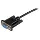 StarTech.com Cable de 2m Nulo de Modem  Serie RS232 DB9