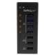 StarTech.com Hub Concentrador USB 3.0 de 4 Puertos y 3 Puertos de Carga USB