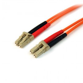 StarTech.com Cable Patch de Fibra Duplex Multimodo 50 125 5m LC - LC 50FIBLCLC5