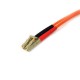 StarTech.com Cable Patch de Fibra Duplex Multimodo 50 125 5m LC - LC 50FIBLCLC5