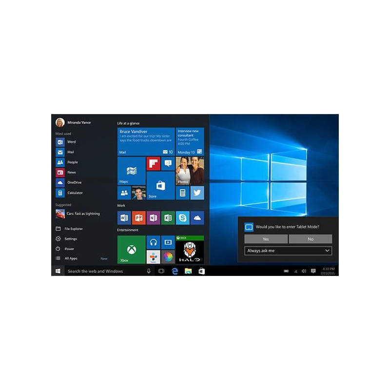 Microsoft Windows 10 Home KW900265 ProC