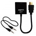 APPROX ADAPTADOR HDMI A VGA APPROX  APPC17