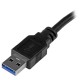 StarTech.com Cable adaptador USB 3.1 Gen 2 de 10Gbps a SATA para unidades de disco USB312SAT3CB