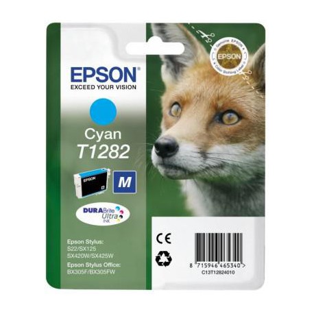 Epson Singlepack Cyan T1282 DURABrite Ultra Ink