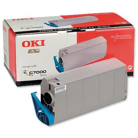 OKI Black Toner Cartridge C7100/C7300/C7500 41963008