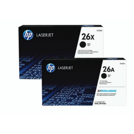 HP 26A Black Original LaserJet Toner Cartridge CF226A