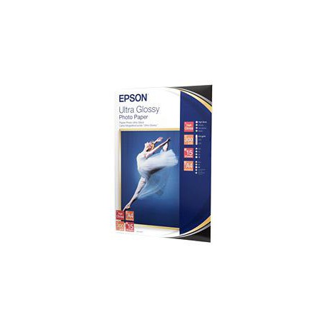 Epson Ultra Glossy Photo Paper, DIN A4, 300 g/mÂ², 15 hojas C13S041927