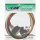 InLine® SATA power supply extension cable, SATA M F 1m 29651C