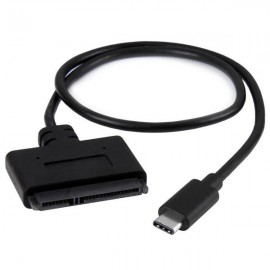 StarTech.com Cable Adaptador USB 3.1 Gen 2 de 10Gbps a SATA para unidades de disco de 2,5 Pulgadas - USB-C USB31CSAT3CB