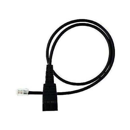 Jabra QD cord, straight, mod plug 8800-00-37