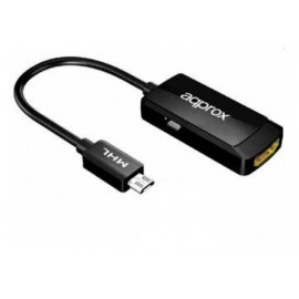 Approx appC24 HDMI MHL Negro APPC24