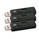 V7 4GB USB 2.0 4GB USB 2.0 Negro VF24GAR-3PK-3N