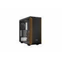 be quiet! Pure Base 600 Window Midi-Tower Negro, Naranja BGW20