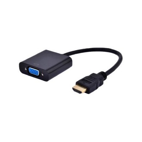 Gembird A-HDMI-VGA-03 VGA HDMI Negro