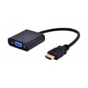 Gembird A-HDMI-VGA-03 VGA HDMI Negro