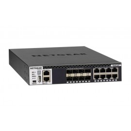 Netgear M4300-8X8F Gestionado L2/L3 10G Ethernet (100/1000/10000) EnergÃÂ­a sobre Ethernet (PoE) 1U Negro XSM4316S-100NES