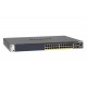 Netgear M4300-28G-PoE+ Gestionado 10G Ethernet (100/1000/10000) EnergÃÂ­a sobre Ethernet (PoE) 1U Negro GSM4328PA-100NES