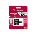 Transcend 128GB Premium microSDXC/SDHC TS128GUSDU1