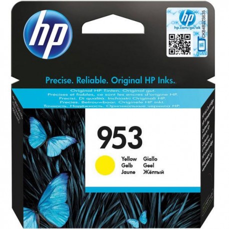 HP 953 Yellow Original Ink Cartridge F6U14AE%23BGY