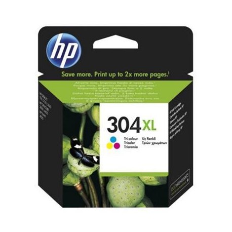 HP 304XL Tri-Colour Original High Capacity Ink Cartridge N9K07AE%23301