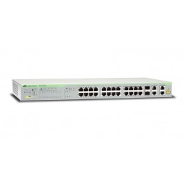 Allied Telesis AT-FS750/28PS-50 Gestionado Fast Ethernet (10/100) 1U Gris 990-004645-50