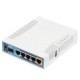 Mikrotik hAP ac 500Mbit/s EnergÃ­a sobre Ethernet (PoE) Color blanco RB962UIGS-5HACT2HNT