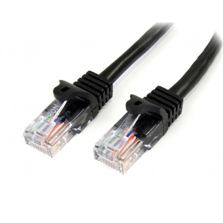 StarTech.com 45PAT5MBK 5m Cat5e U/UTP (UTP) Negro